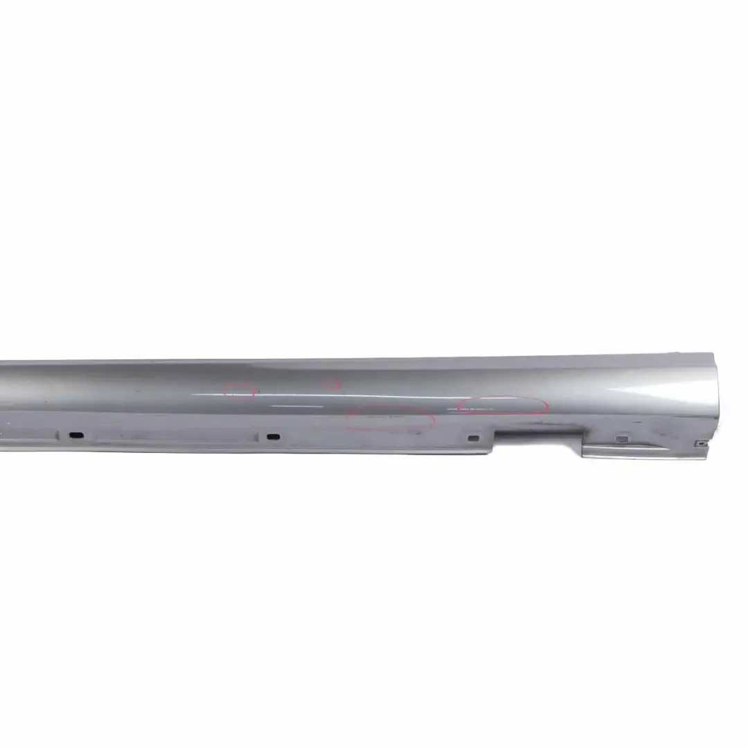 Side Skirt Left N/S Door Sill Cover W117 W246 Mountain Grey - 787 to Mercedes W176 with Part number A2466980554 Mercedes W176 Side Skirt Left N/S Door Sill Cover W117 W246 Mountain Grey - 787 - SKU A2466980554-MG - Part number A2466980554