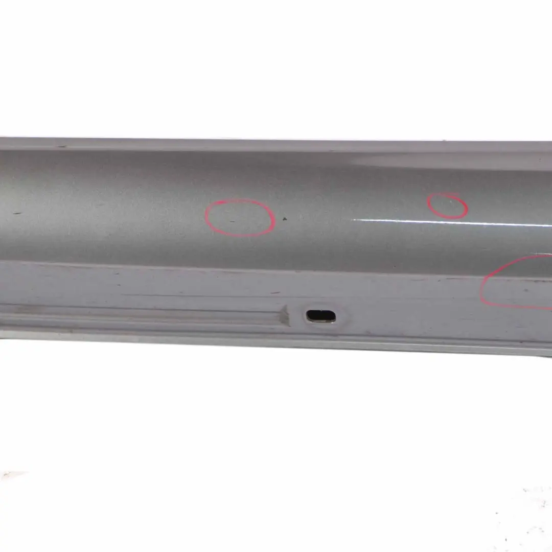 Mercedes W176 Side Skirt Left N/S Door Sill Cover W117 W246 Mountain Grey - 787 - SKU A2466980554-MG - Part number A2466980554