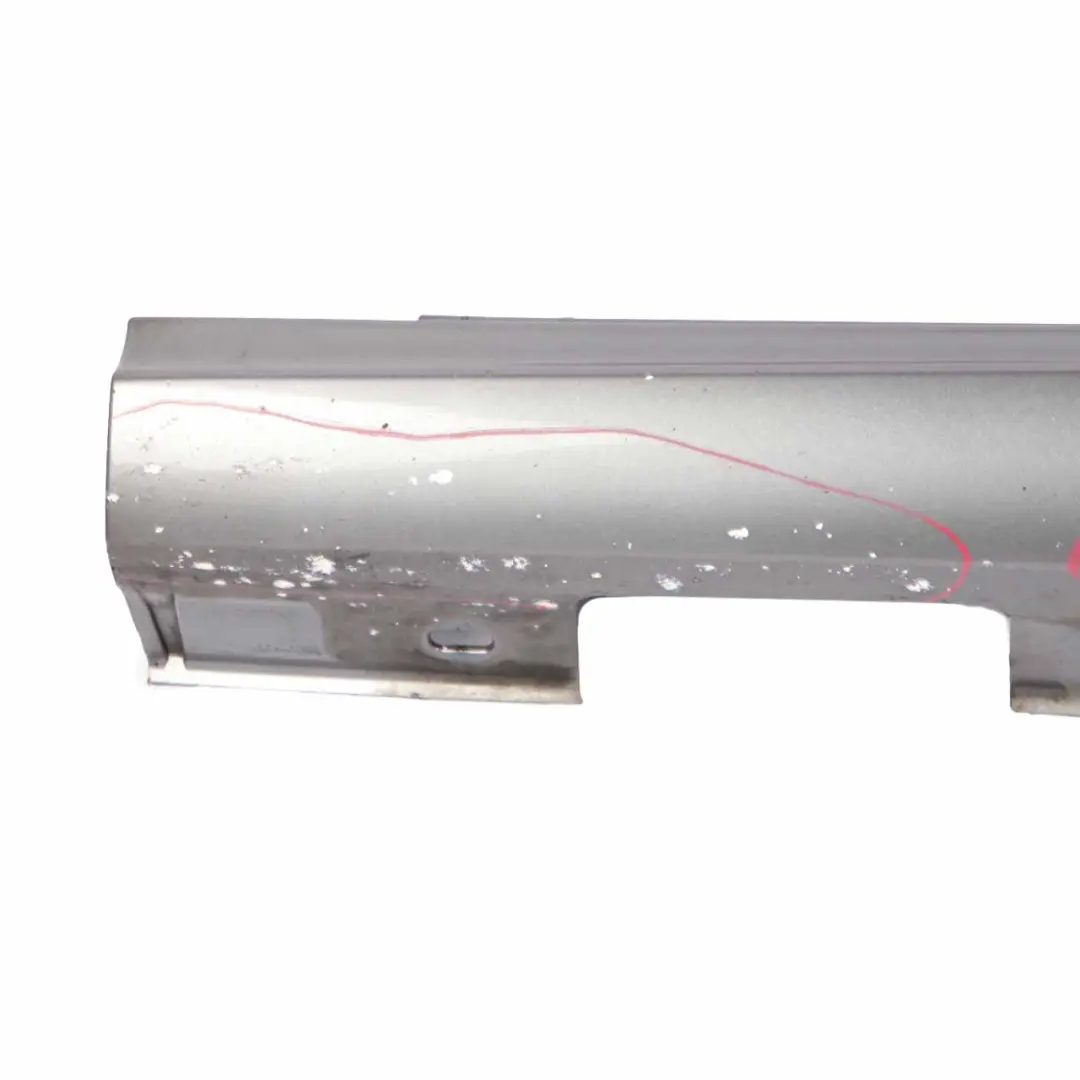 Side Skirt Left N/S Door Sill Cover W117 W246 Mountain Grey - 787 to Mercedes W176 with Part number A2466980554 Mercedes W176 Side Skirt Left N/S Door Sill Cover W117 W246 Mountain Grey - 787 - SKU A2466980554-MG - Part number A2466980554