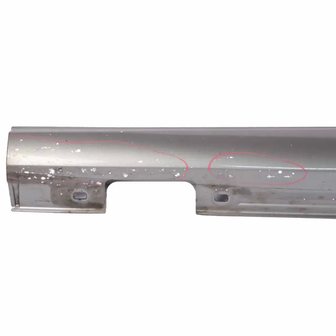 Side Skirt Left N/S Door Sill Cover W117 W246 Mountain Grey - 787 to Mercedes W176 with Part number A2466980554 Mercedes W176 Side Skirt Left N/S Door Sill Cover W117 W246 Mountain Grey - 787 - SKU A2466980554-MG - Part number A2466980554