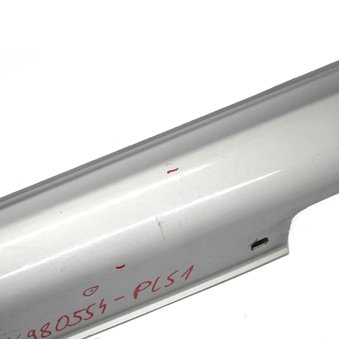  Gonna laterale Mercedes W117 W176 W246 copri soglia porta Polar Silver - 761 - SKU A2466980554-PLS1 - Numero di parte A2466980554