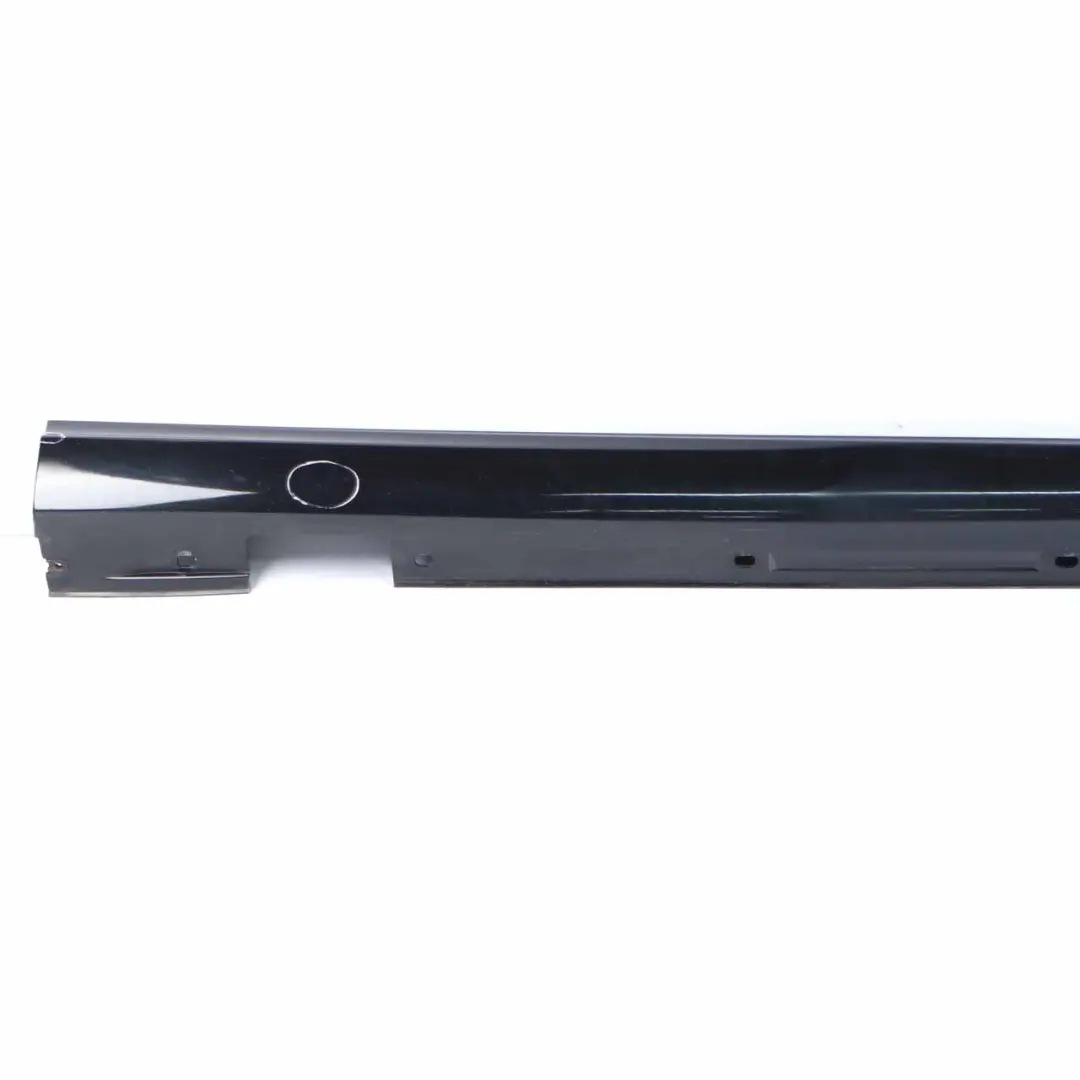 Mercedes W176 Side Skirt Right O/S Door Sill Cover W117 W246 Cosmic Black - 191 - SKU A2466980654-KB - Part number A2466980654