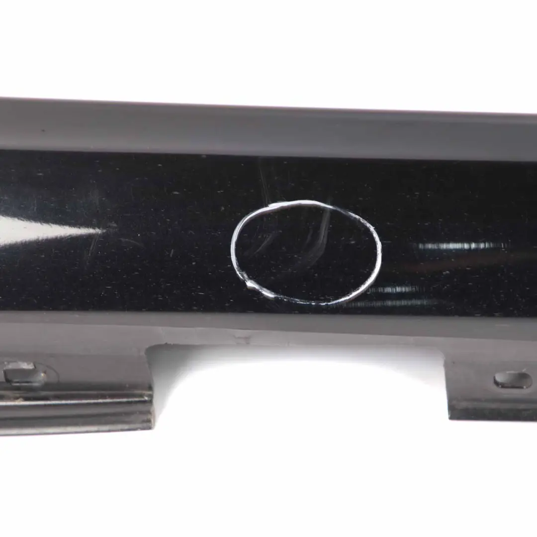 Mercedes W176 Side Skirt Right O/S Door Sill Cover W117 W246 Cosmic Black - 191 - SKU A2466980654-KB - Part number A2466980654