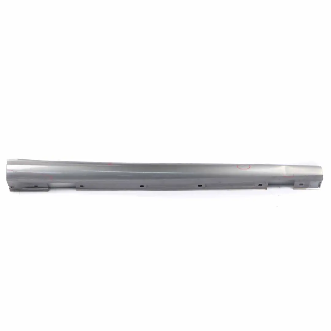 Side Skirt Right O/S Door Sill Cover W117 W246 Mountain Grey - 787 to Mercedes W176 with Part number A2466980654 Mercedes W176 Side Skirt Right O/S Door Sill Cover W117 W246 Mountain Grey - 787 - SKU A2466980654-MG - Part number A2466980654