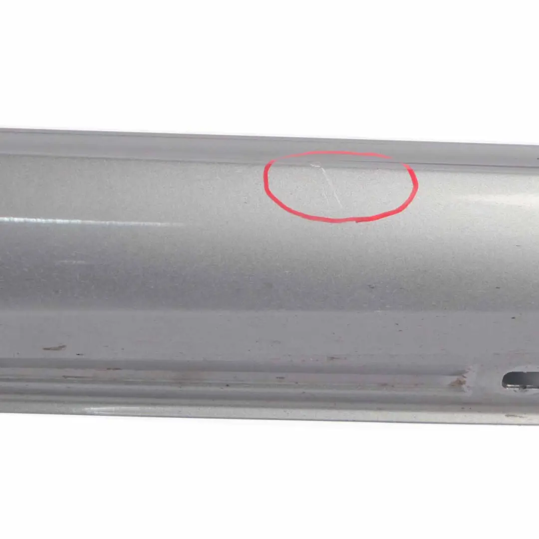 Side Skirt Right O/S Door Sill Cover W117 W246 Mountain Grey - 787 to Mercedes W176 with Part number A2466980654 Mercedes W176 Side Skirt Right O/S Door Sill Cover W117 W246 Mountain Grey - 787 - SKU A2466980654-MG - Part number A2466980654