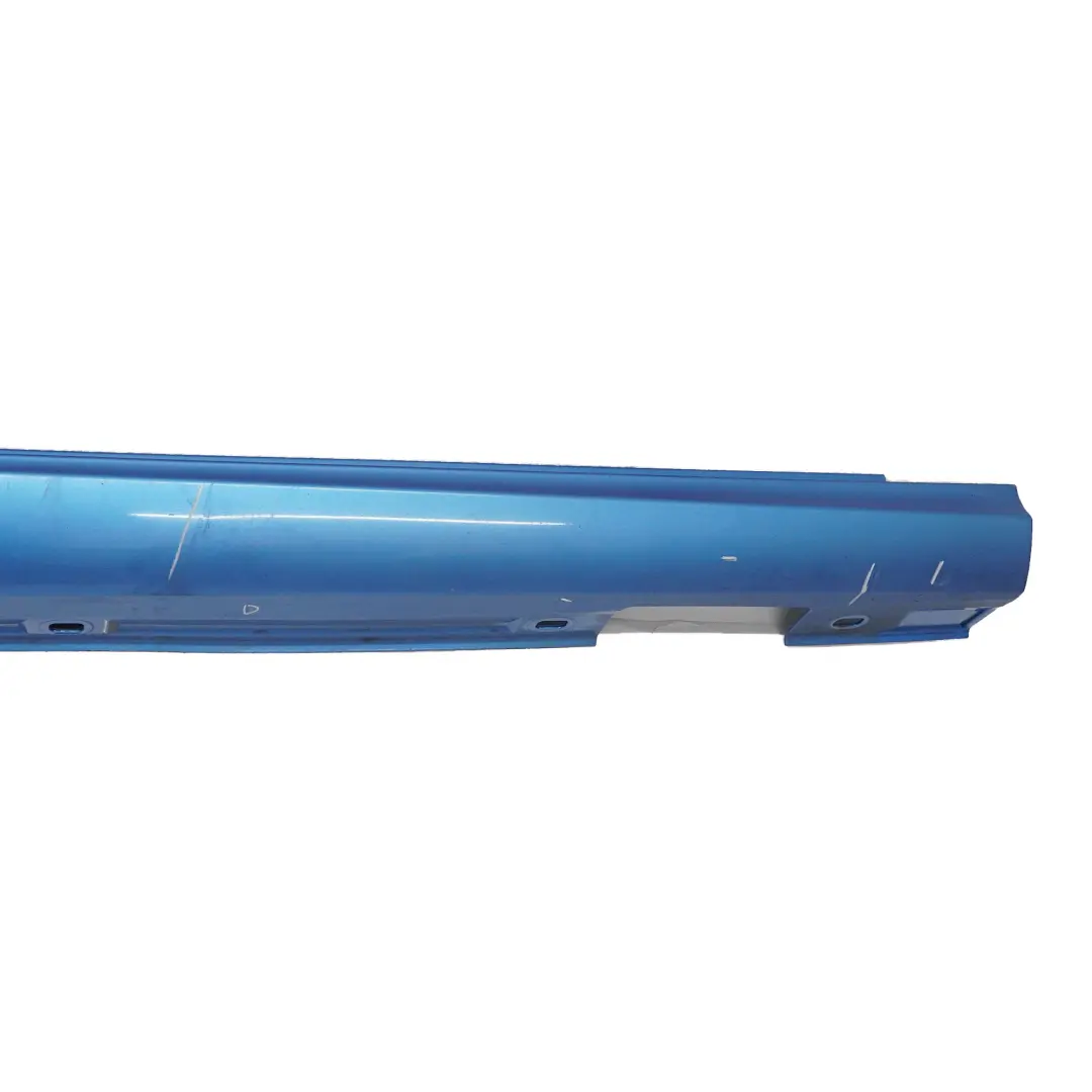 Mercedes W176 W246 Soglie porte copertura gonna destra South Seas Blue - 162 - SKU A2466980654-SSB - Numero di parte A2466980654