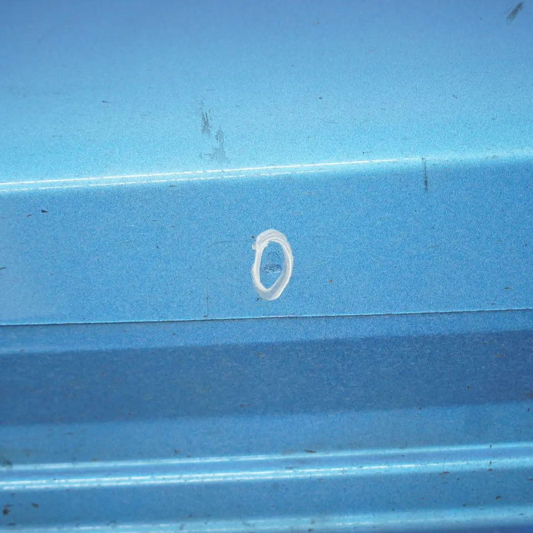 Mercedes W176 W246 Soglie porte copertura gonna destra South Seas Blue - 162 - SKU A2466980654-SSB - Numero di parte A2466980654