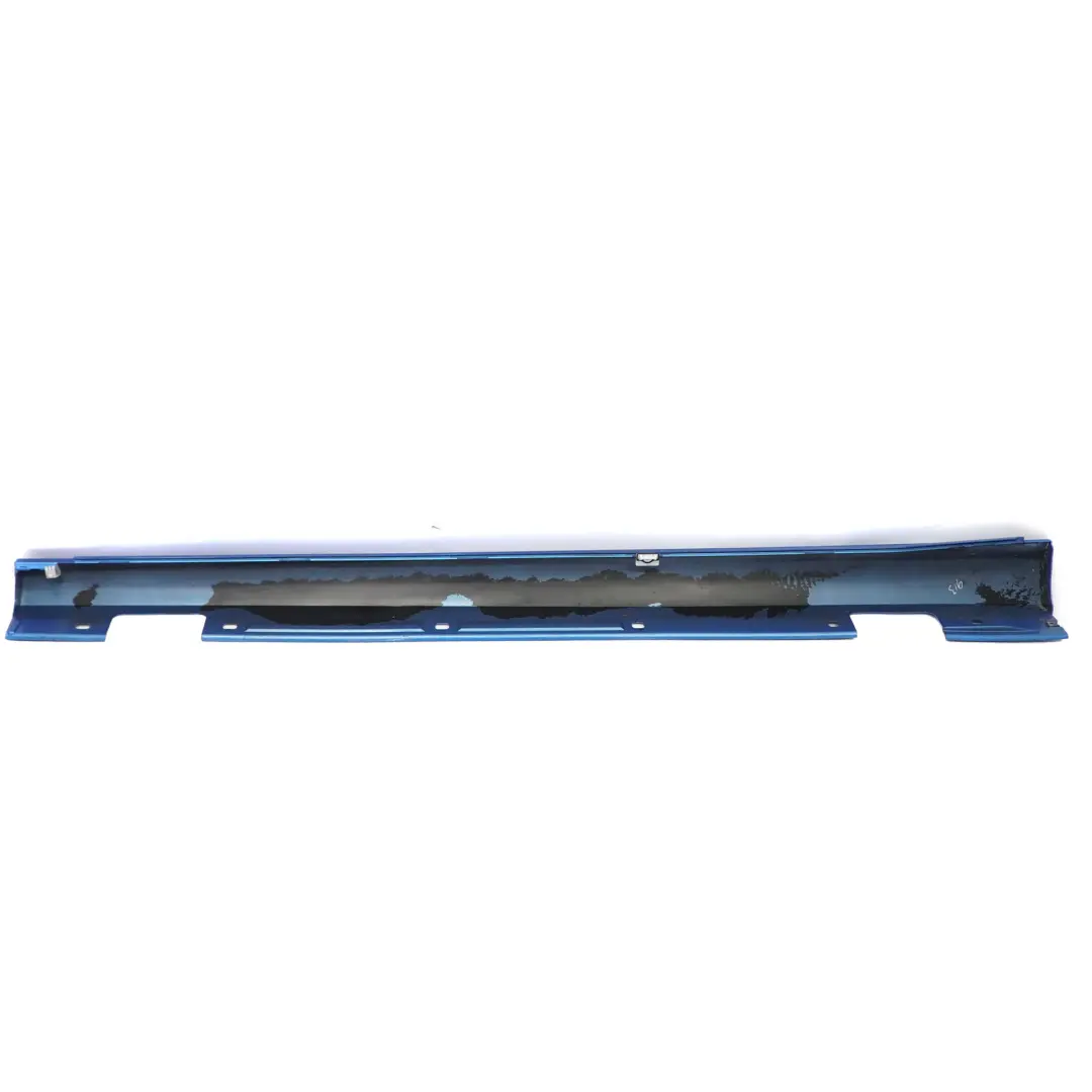 Mercedes W176 W246 Soglie porte copertura gonna destra South Seas Blue - 162 - SKU A2466980654-SSB - Numero di parte A2466980654