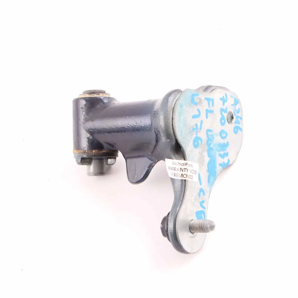 Door Hinge Front Left N/S Lower Bottom Hinge Cavansite Blue to Mercedes W176 W246 with Part number A2467200337 Mercedes W176 W246 Door Hinge Front Left N/S Lower Bottom Hinge Cavansite Blue - SKU A2467200337-CVB - Part number A2467200337