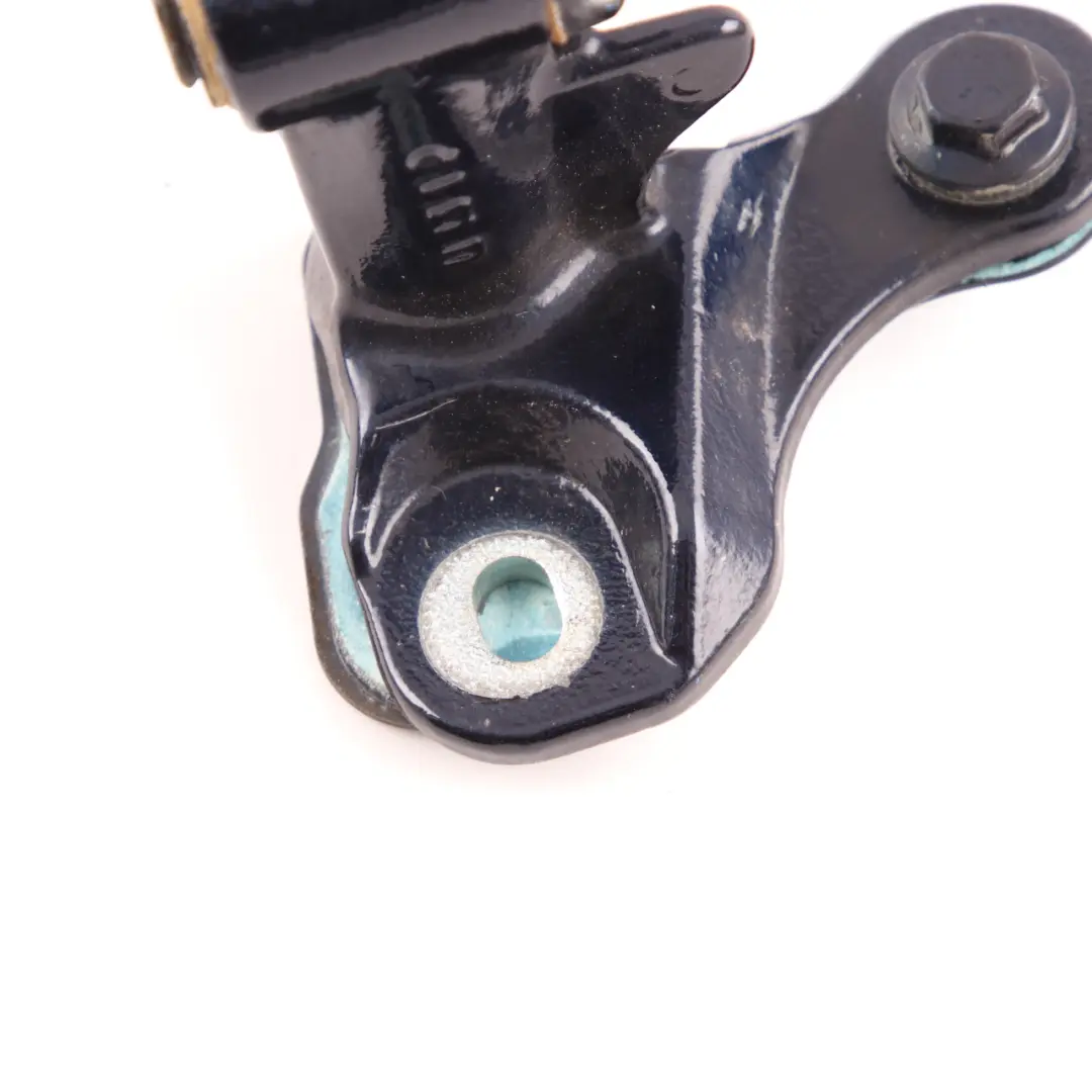 Door Hinge Front Left N/S Lower Bottom Hinge Cavansite Blue to Mercedes W176 W246 with Part number A2467200337 Mercedes W176 W246 Door Hinge Front Left N/S Lower Bottom Hinge Cavansite Blue - SKU A2467200337-CVB - Part number A2467200337