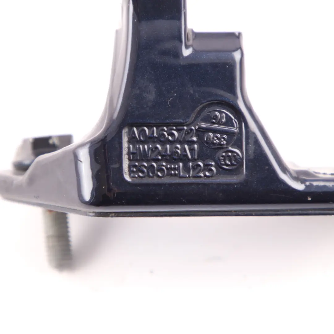 Door Hinge Front Left N/S Top Upper Hinge Cavansite Blue to Mercedes W176 W246 with Part number A2467201137 Mercedes W176 W246 Door Hinge Front Left N/S Top Upper Hinge Cavansite Blue - SKU A2467201137-CVB - Part number A2467201137