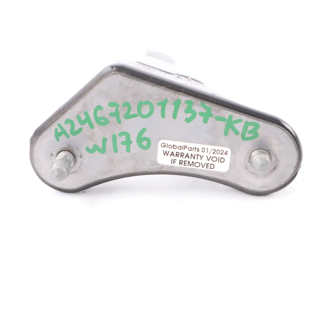 Mercedes W176 W246 Door Hinge Front Left N/S Top Upper Kosmos Black Metallic 191 - SKU A2467201137-KB - Part number A2467201137