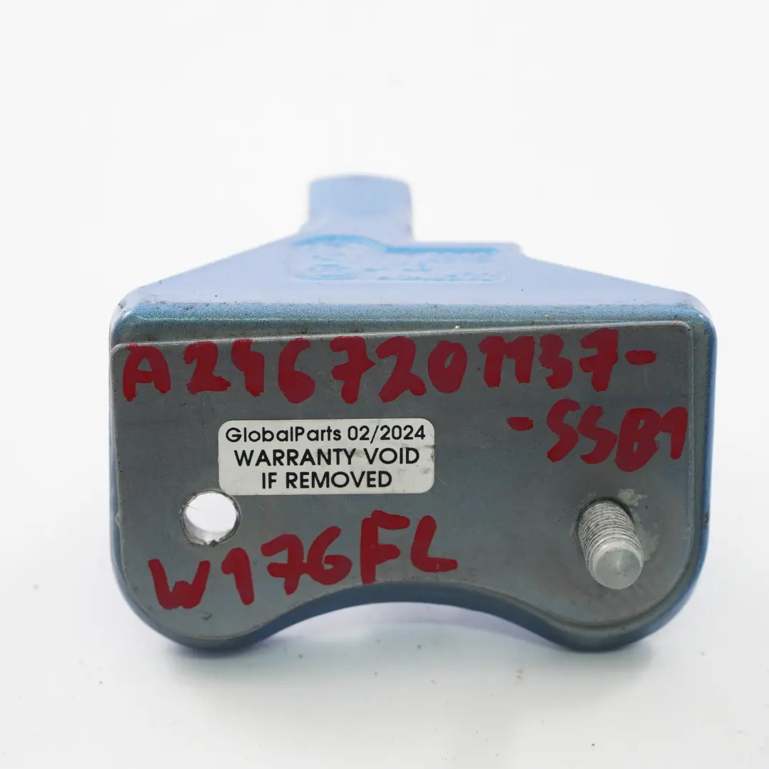 Mercedes W176 W246 Door Hinge Front Left N/S Top Upper South Seas Blue - 162 - SKU A2467201137-SSB1 - Part number A2467201137