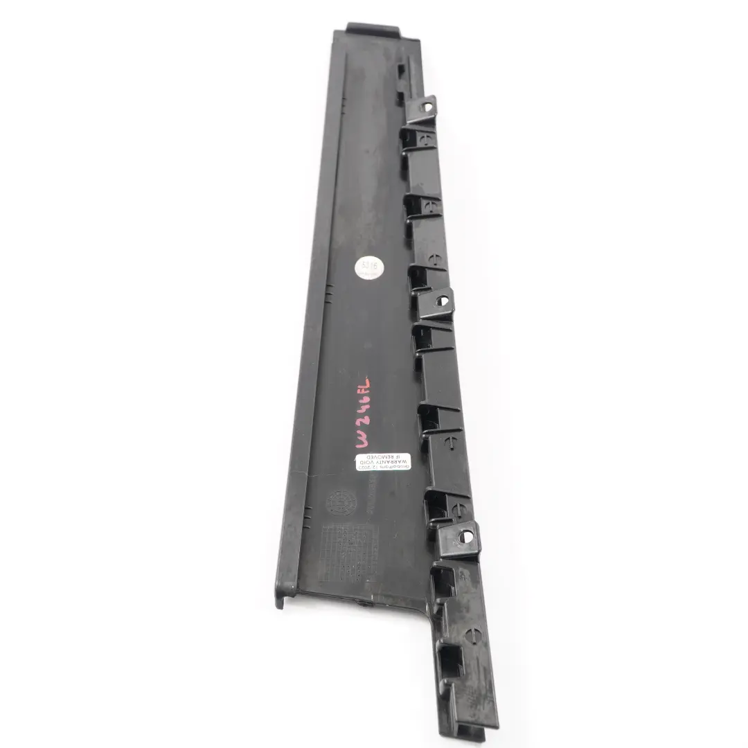 Mercedes W246 Rivestimento porta BPillar Striscia anteriore sinistra Alto Lucido - SKU A2467220100 - Numero di parte A2467220100