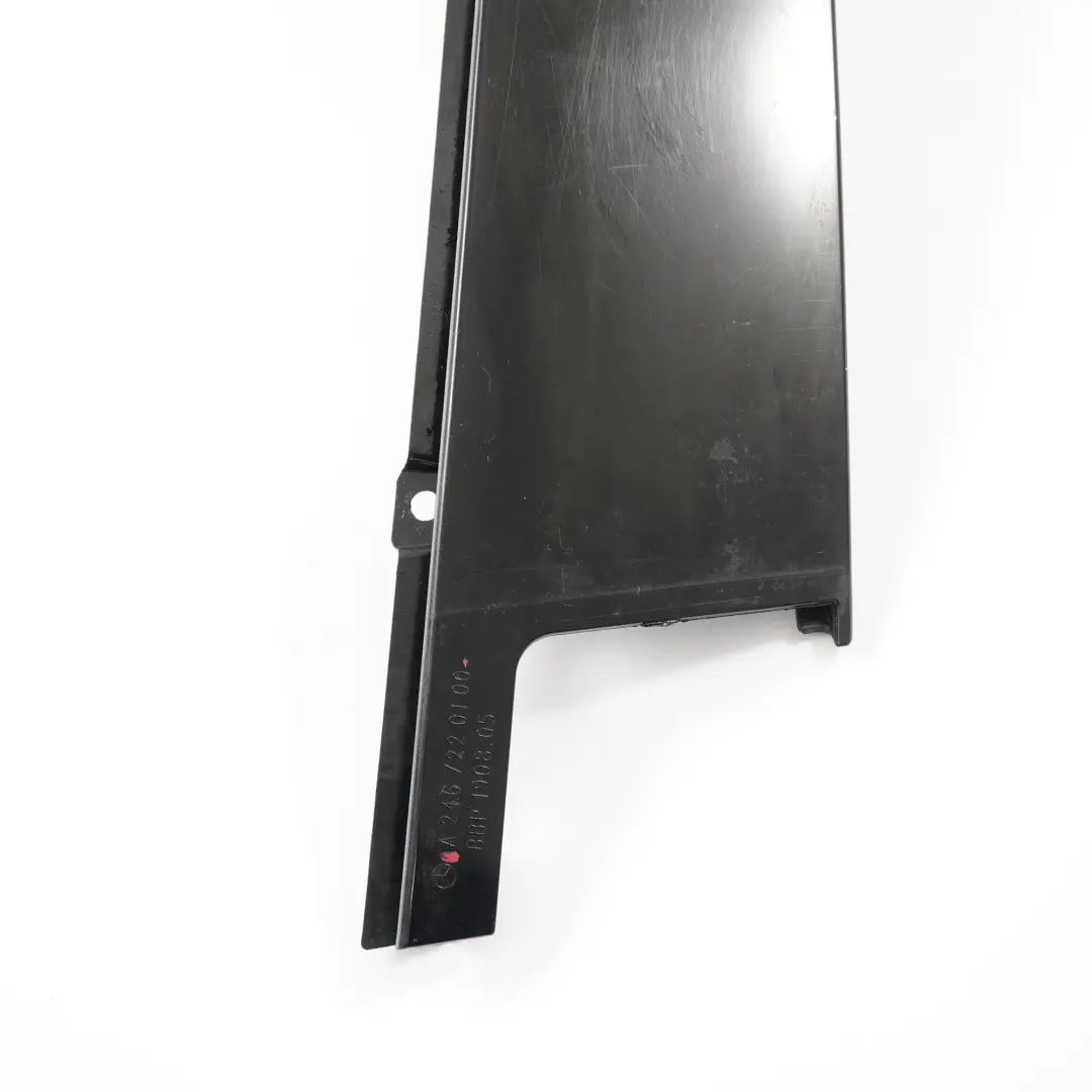 Mercedes W246 Rivestimento porta BPillar Striscia anteriore sinistra Alto Lucido - SKU A2467220100 - Numero di parte A2467220100