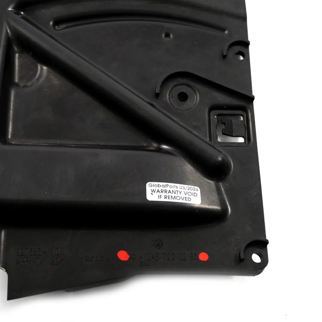 Water Drain Mercedes W246 Door Front Right O/S Insulation Cover to with Part number A2467220295 Water Drain Mercedes W246 Door Front Right O/S Insulation Cover - SKU A2467220295 - Part number A2467220295