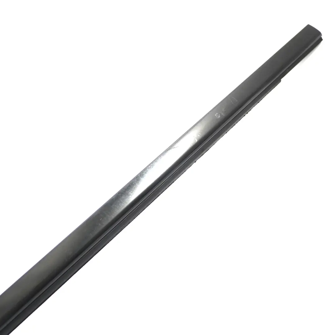 Window Strip Trim Bar Front Right O/S Black Moulding to Mercedes W246 with Part number A2467250482 Mercedes W246 Window Strip Trim Bar Front Right O/S Black Moulding - SKU A2467250482 - Part number A2467250482