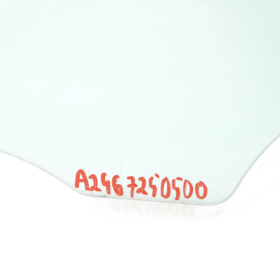 Vitre Porte Avant Gauche Vitrage AS2 pour Mercedes W246 à propos du numéro de pièce A2467250500 Mercedes W246 Vitre Porte Avant Gauche Vitrage AS2 - SKU A2467250500 - Numéro de pièce A2467250500