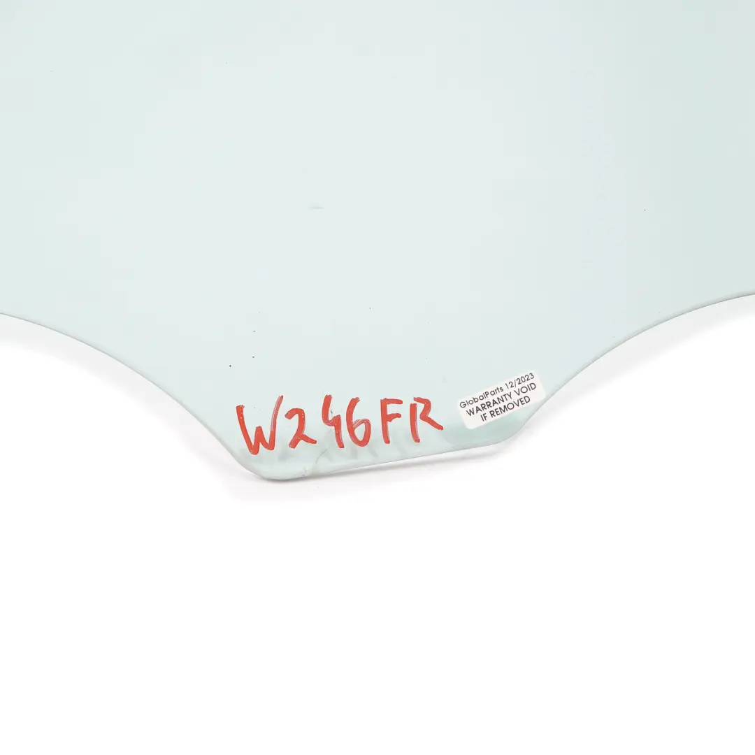 Vitre Porte Avant Droite Vitrage AS2 pour Mercedes W246 à propos du numéro de pièce A2467250600 Mercedes W246 Vitre Porte Avant Droite Vitrage AS2 - SKU A2467250600 - Numéro de pièce A2467250600