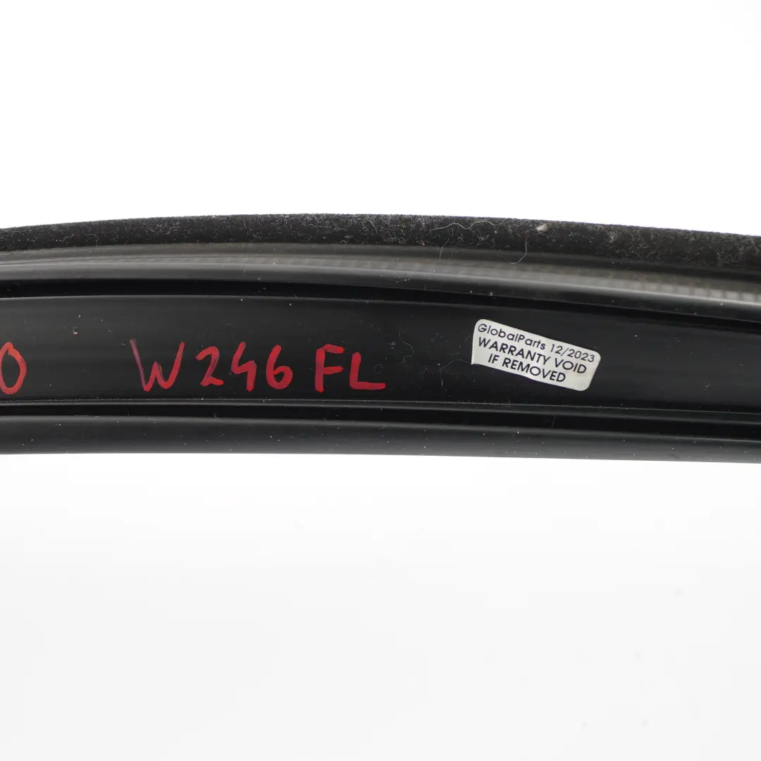 Door Seal Window Front Left N/S Guide Frame to Mercedes W246 with Part number A2467250700 Mercedes W246 Door Seal Window Front Left N/S Guide Frame - SKU A2467250700 - Part number A2467250700