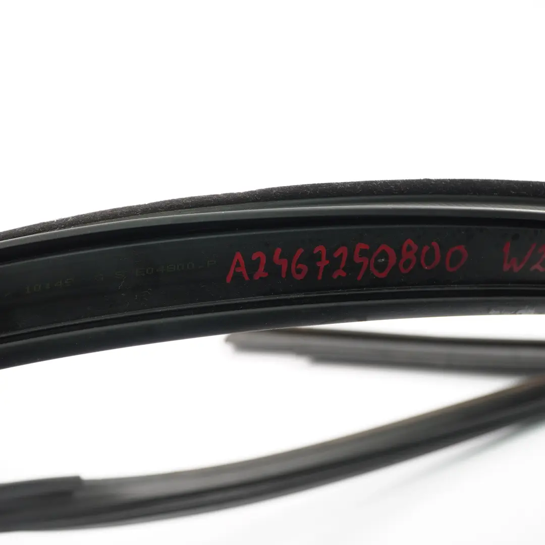 Door Seal Window Front Right O/S Guide Frame to Mercedes W246 with Part number A2467250800 Mercedes W246 Door Seal Window Front Right O/S Guide Frame - SKU A2467250800 - Part number A2467250800