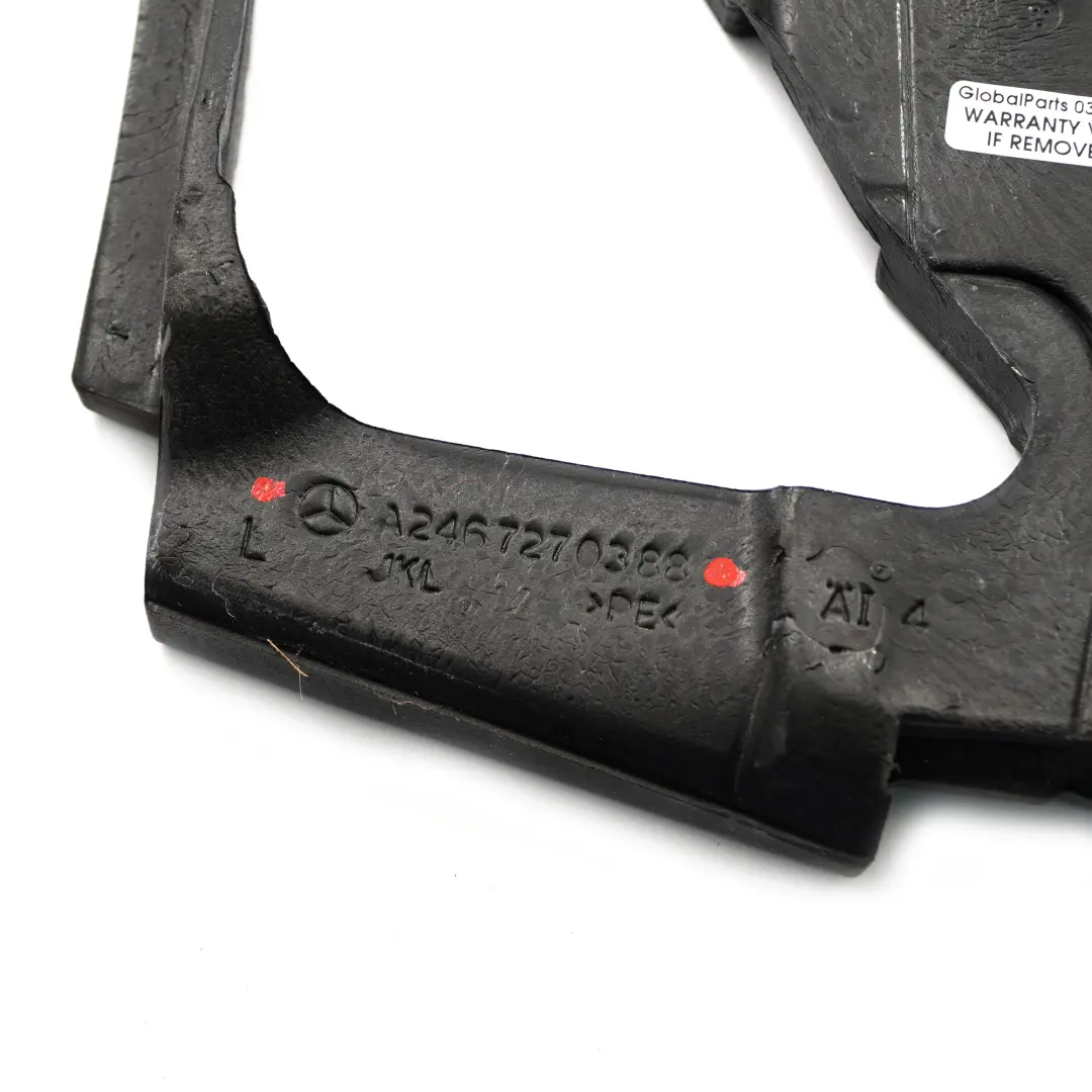  Copri specchio Mercedes W246 Porta anteriore sinistra Triangolo - SKU A2467270388 - Numero di parte A2467270388