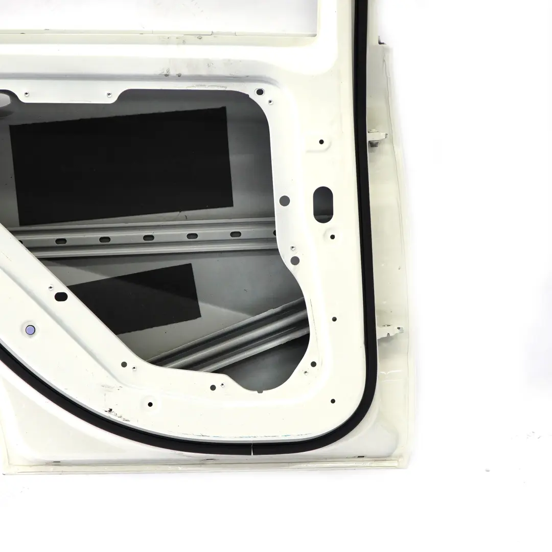 Door Rear Left N/S B-Class Calcite White - 650 to Mercedes W246 with Part number A2467300105 Mercedes W246 Door Rear Left N/S B-Class Calcite White - 650 - SKU A2467300105-CW - Part number A2467300105