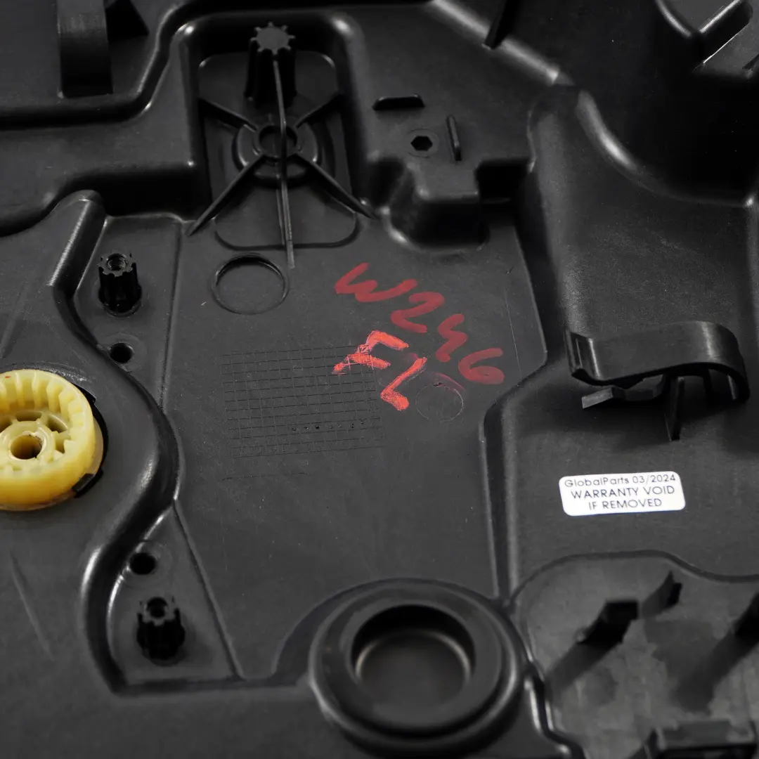 Door Card Mount Rear Left N/S Electric Window Lifter Regulator to Mercedes W246 with Part number A2467300179 Mercedes W246 Door Card Mount Rear Left N/S Electric Window Lifter Regulator - SKU A2467300179 - Part number A2467300179