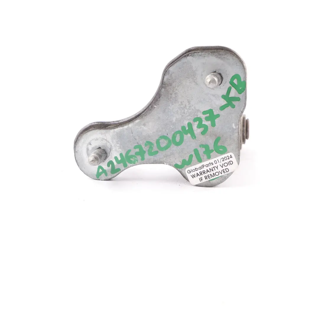  Door Hinge Mercedes W246 Rear Right O/S Bottom Kosmos Cosmic Black Metallic 191 - SKU A2467300437-KB - Part number A2467300437