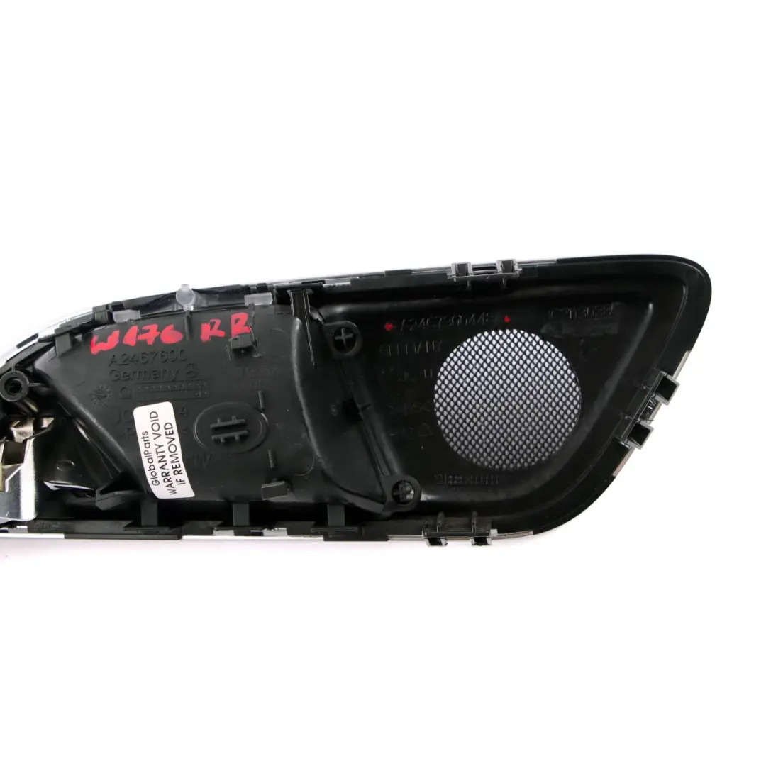 Mercedes W176 Poignée Intérieure Arrière Droite - SKU A2467300448 - Numéro de pièce A2467300448