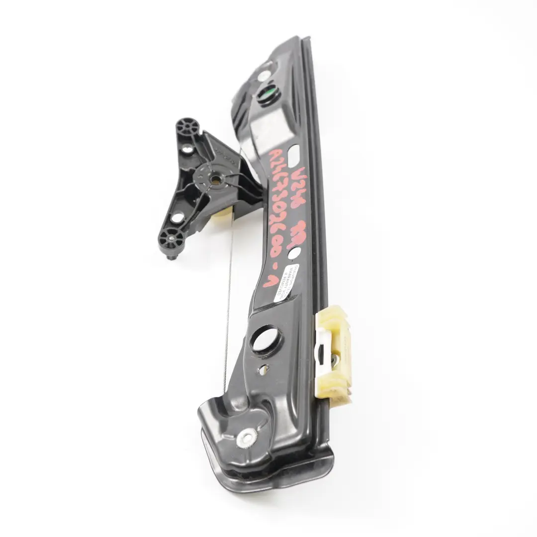 Fensterheber Regulator Tür hinten rechts Mechanismus für Mercedes W246 mit Teilenummer A2467302600 Mercedes W246 Fensterheber Regulator Tür hinten rechts Mechanismus - SKU A2467302600-1 - Teilenummer A2467302600