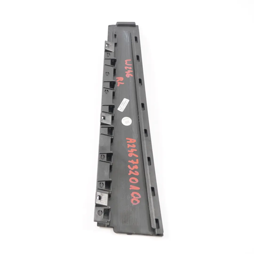 Mercedes W246 Rivestimento porta B-Pillar Striscia posteriore sinistra - SKU A2467320100 - Numero di parte A2467320100