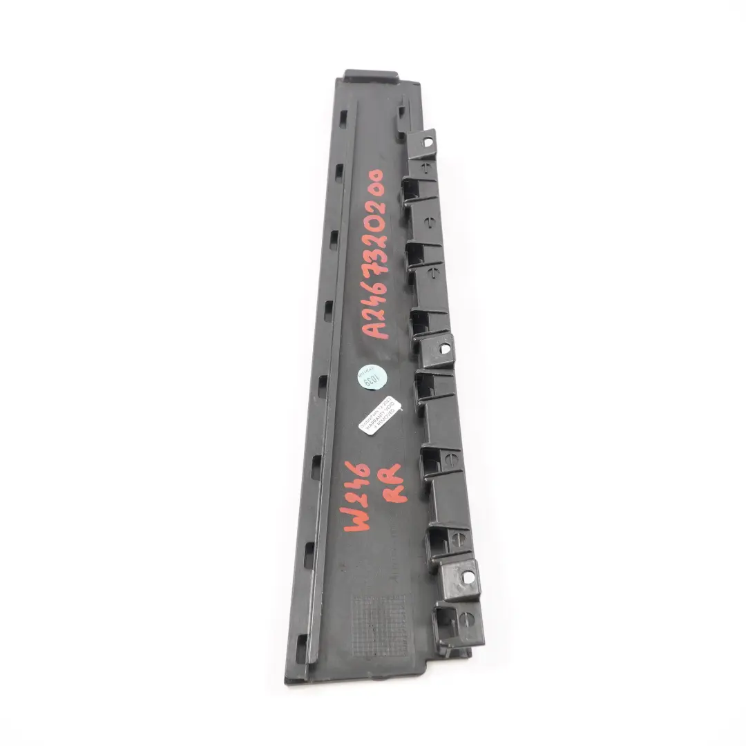 Mercedes W246 Rivestimento porta B-Pillar Striscia posteriore destra Alto Lucido - SKU A2467320200 - Numero di parte A2467320200