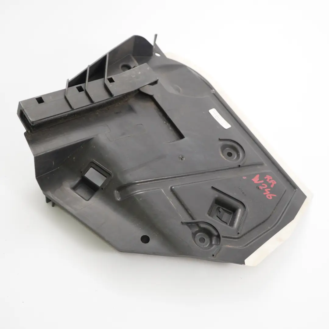 Water Drain Door Rear Right O/S Insulation Cover Trim to Mercedes W246 with Part number A2467320295 Mercedes W246 Water Drain Door Rear Right O/S Insulation Cover Trim - SKU A2467320295 - Part number A2467320295