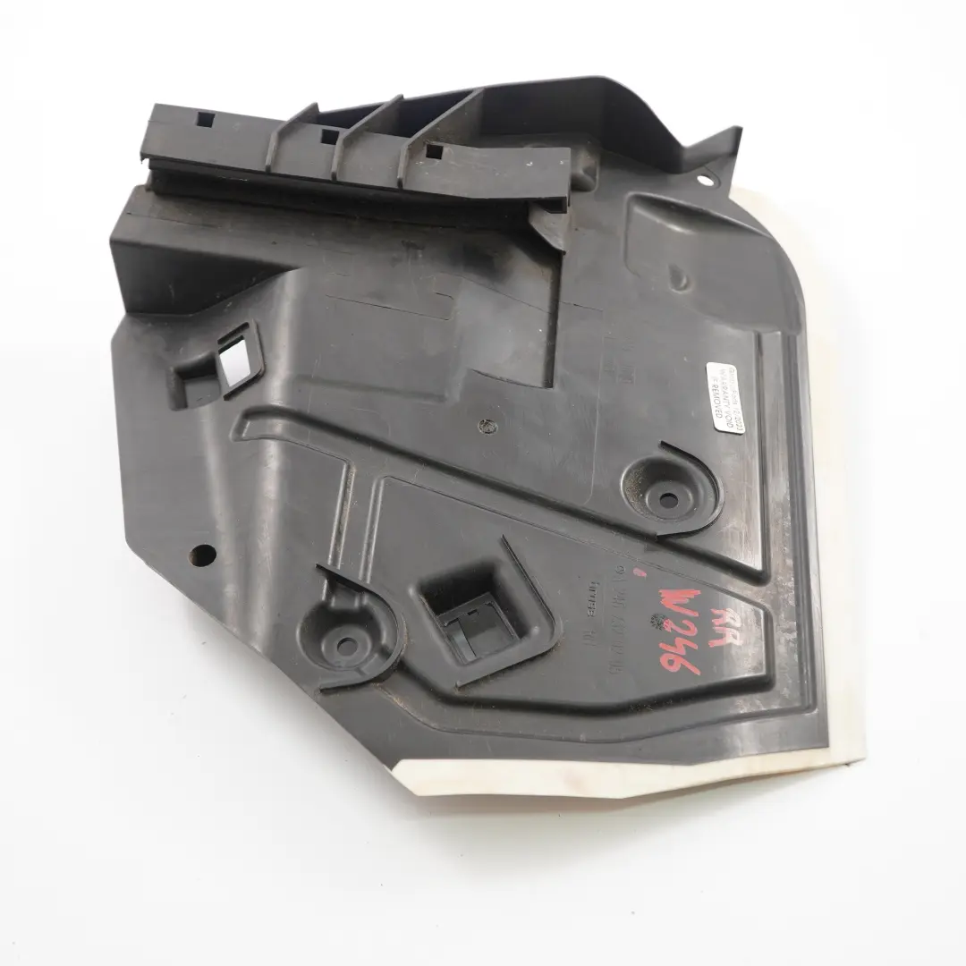 Water Drain Door Rear Right O/S Insulation Cover Trim to Mercedes W246 with Part number A2467320295 Mercedes W246 Water Drain Door Rear Right O/S Insulation Cover Trim - SKU A2467320295 - Part number A2467320295