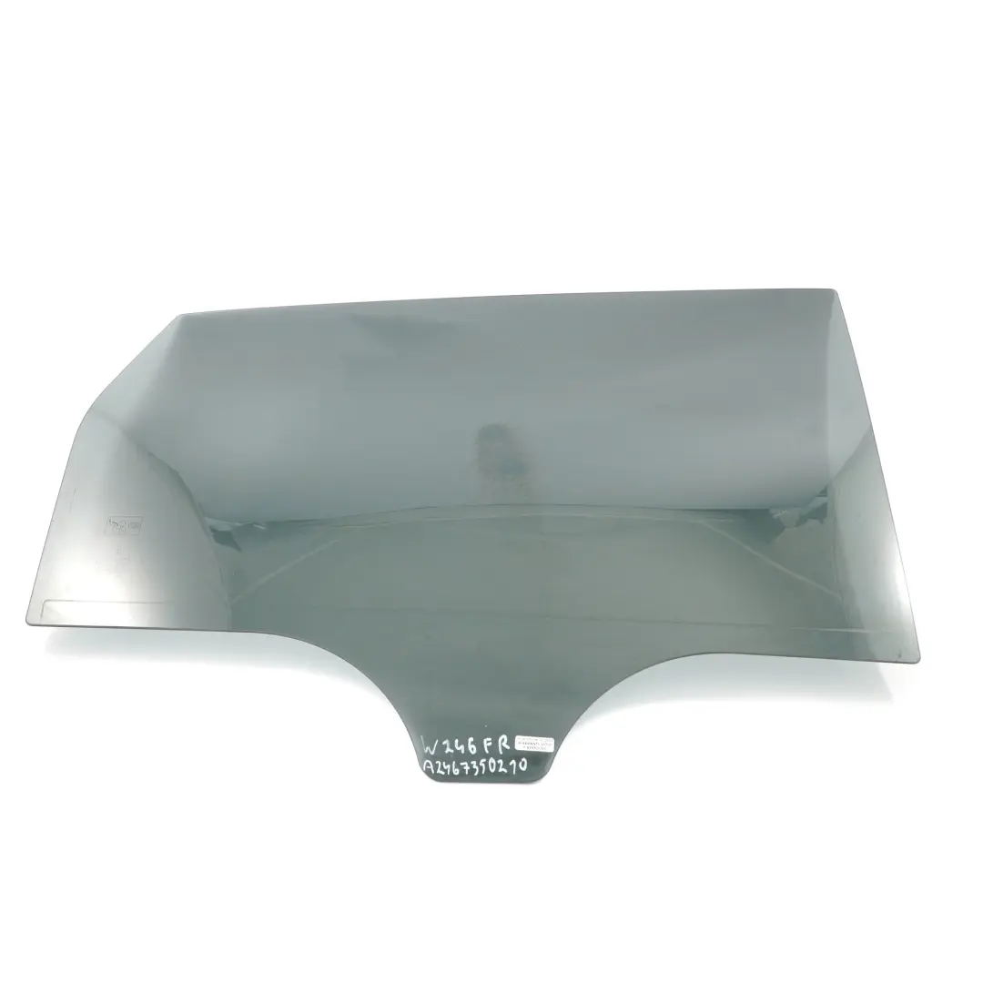 Glasscheibe Tür Hinten Rechts Verglasung AS3 für Mercedes W246 mit Teilenummer A2467350210 Mercedes W246 Glasscheibe Tür Hinten Rechts Verglasung AS3 - SKU A2467350210 - Teilenummer A2467350210