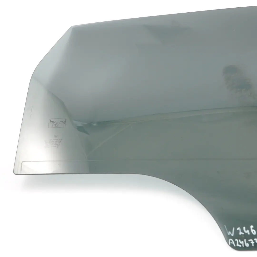 Vitre De Porte Arrière Droite Vitrage AS3 pour Mercedes W246 à propos du numéro de pièce A2467350210 Mercedes W246 Vitre De Porte Arrière Droite Vitrage AS3 - SKU A2467350210 - Numéro de pièce A2467350210
