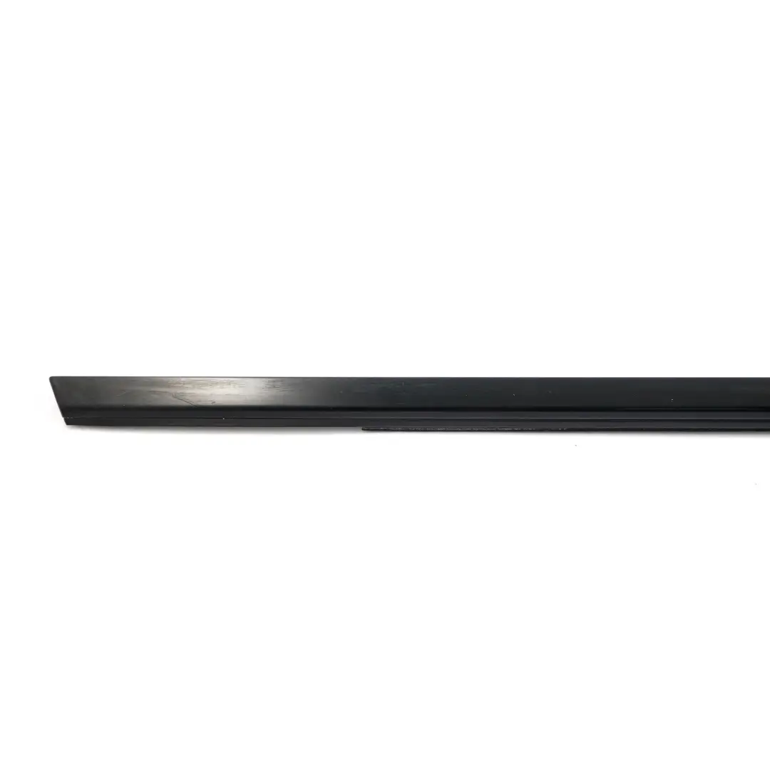Window Strip Trim Bar Rear Left N/S Black Moulding to Mercedes W246 with Part number A2467350382 Mercedes W246 Window Strip Trim Bar Rear Left N/S Black Moulding - SKU A2467350382 - Part number A2467350382
