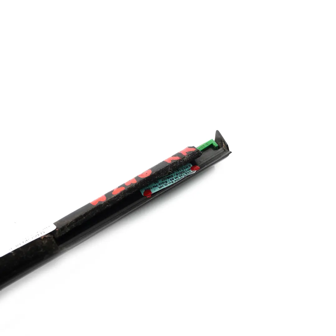 Window Strip Trim Bar Rear Right O/S Black Moulding to Mercedes W246 with Part number A2467350482 Mercedes W246 Window Strip Trim Bar Rear Right O/S Black Moulding - SKU A2467350482 - Part number A2467350482