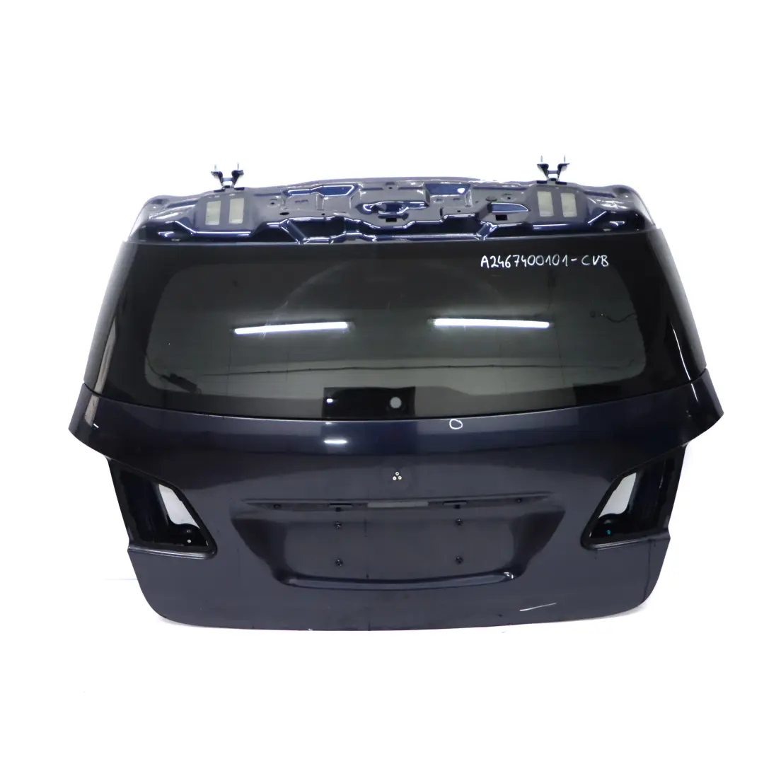 Mercedes W246 Boot Trunk Lid Tailgate Panel Cavansite Blue Metallic - 890 - SKU A2467400101-CVB - Part number A2467400101