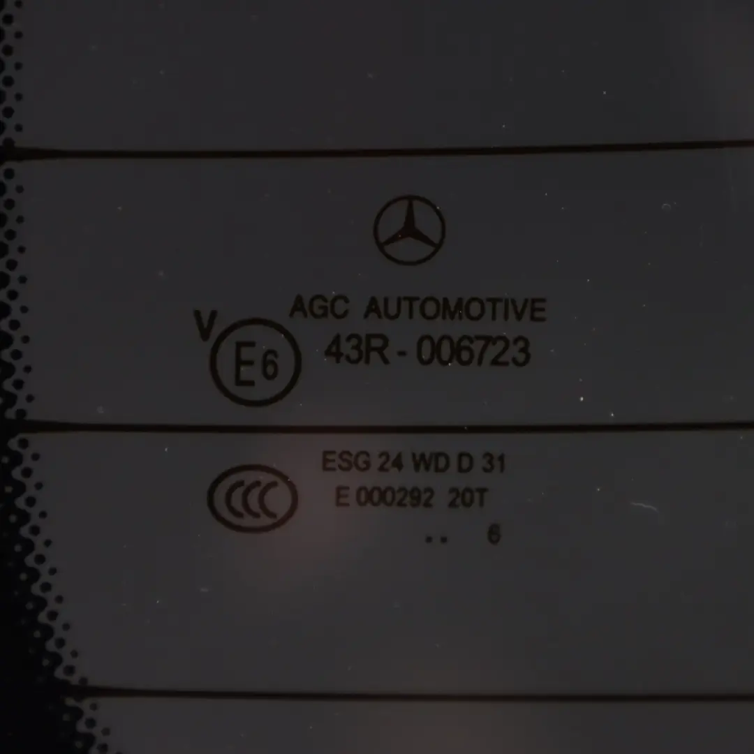 Mercedes W246 Klapa Pokrywa Bagażnika Cavansite Blue Niebieski - 890 - SKU A2467400101-CVB - Numer Części A2467400101