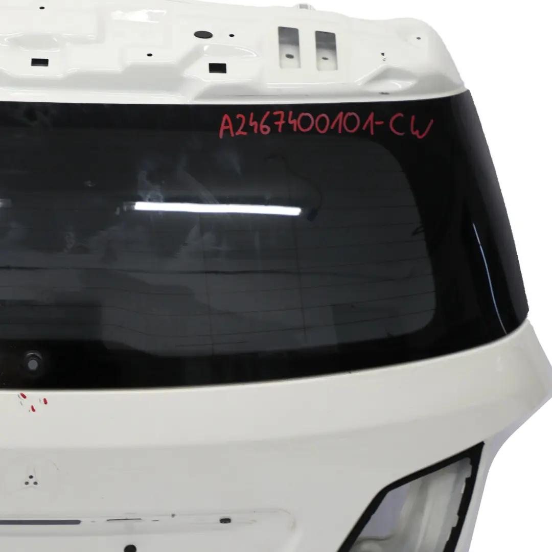 Mercedes W246 Boot Trunk Lid Tailgate Panel Calcite White - 650 - SKU A2467400101-CW - Part number A2467400101