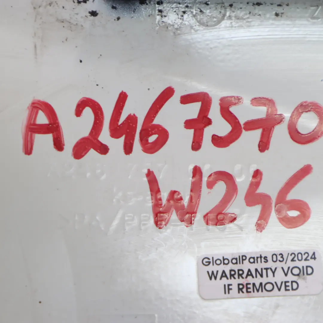 Kraftstoff tank deckel Einfüll klappe Calcit Weiß 650 für Mercedes W246 mit Teilenummer A2467570000 Mercedes W246 Kraftstoff tank deckel Einfüll klappe Calcit Weiß 650 - SKU A2467570000-CW - Teilenummer A2467570000