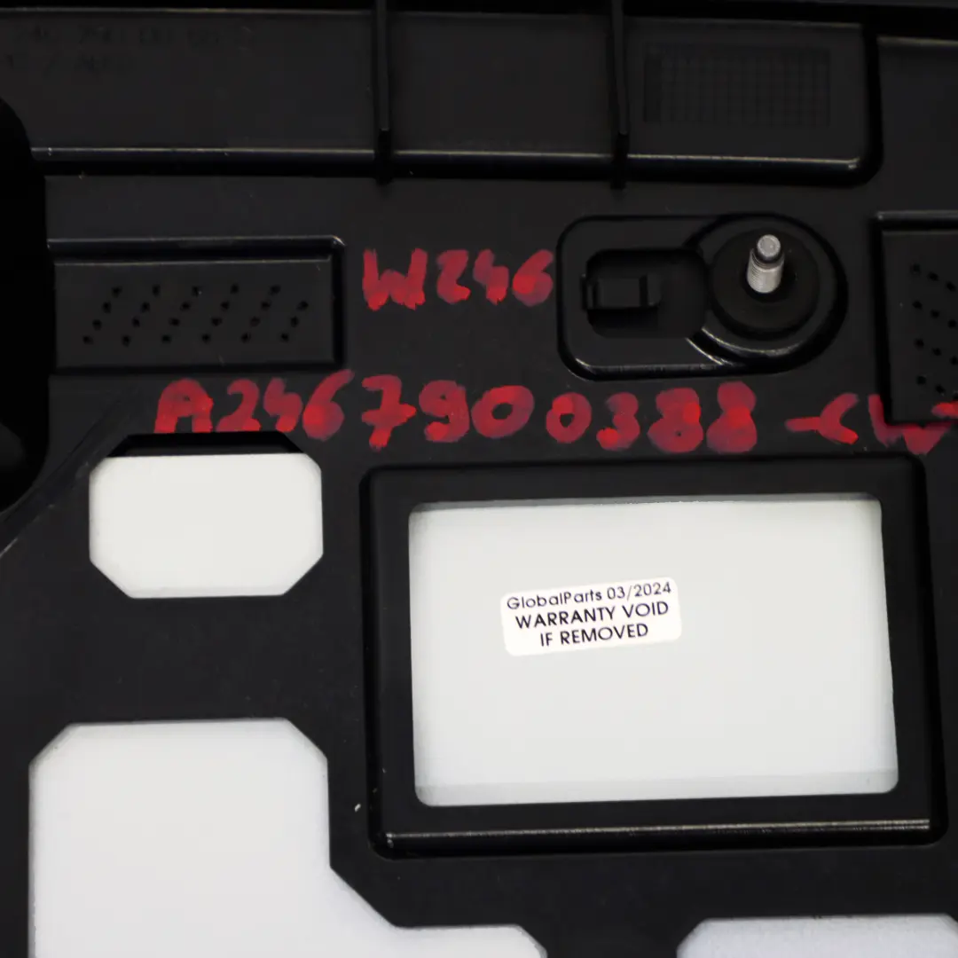 Kofferraumdeckel Heckklappenverkleidung Spoiler Calcit Weiß 650 für Mercedes W246 mit Teilenummer A2467900388 Mercedes W246 Kofferraumdeckel Heckklappenverkleidung Spoiler Calcit Weiß 650 - SKU A2467900388-CW - Teilenummer A2467900388