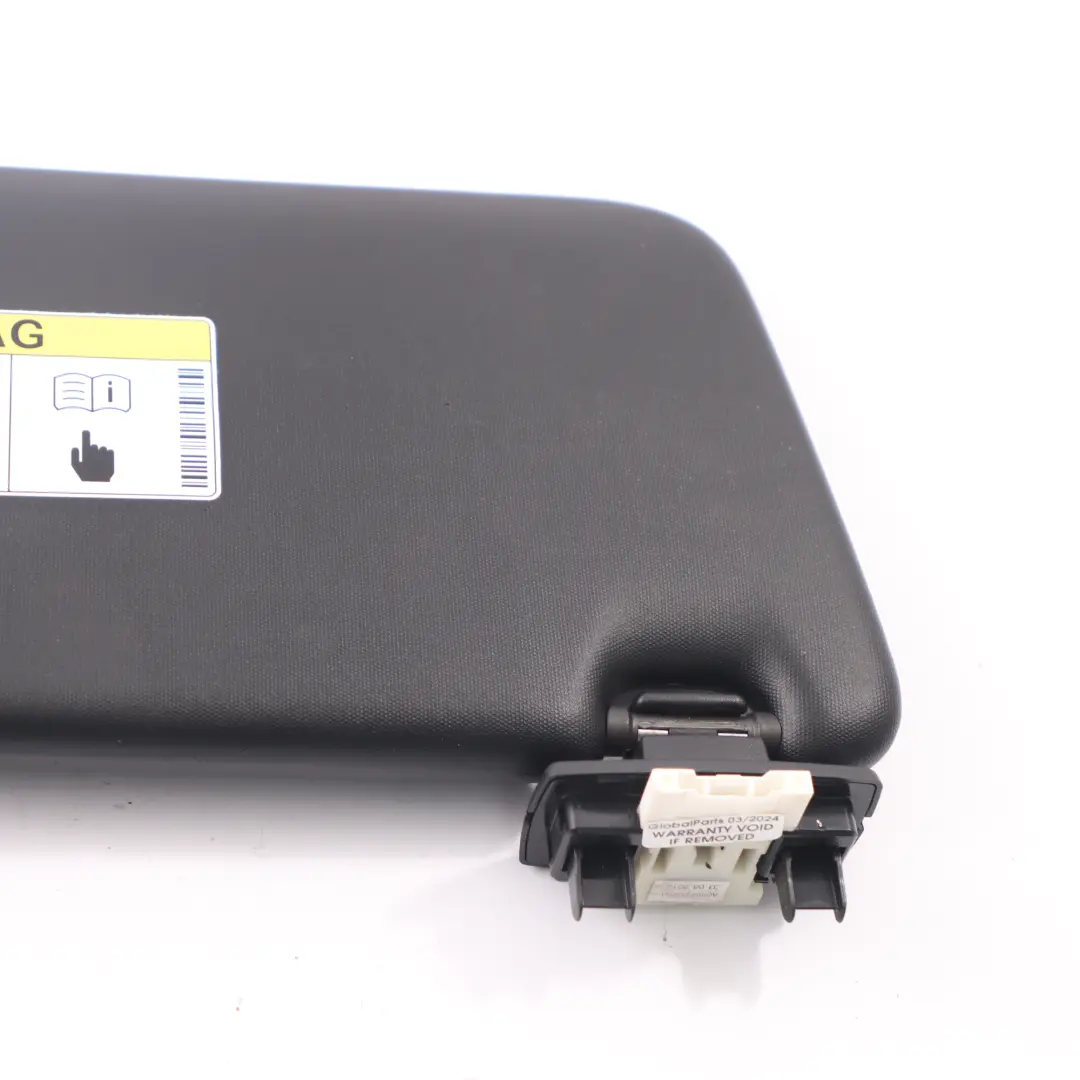  Sun Visor Mercedes W246 Cover Panel Sunvisor Black Left N/S Mirror - SKU A2468100510 - Part number A2468100510