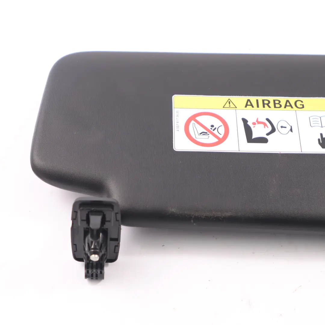  Sun Visor Mercedes W246 Cover Panel Sunvisor Black Left N/S Mirror - SKU A2468100510 - Part number A2468100510