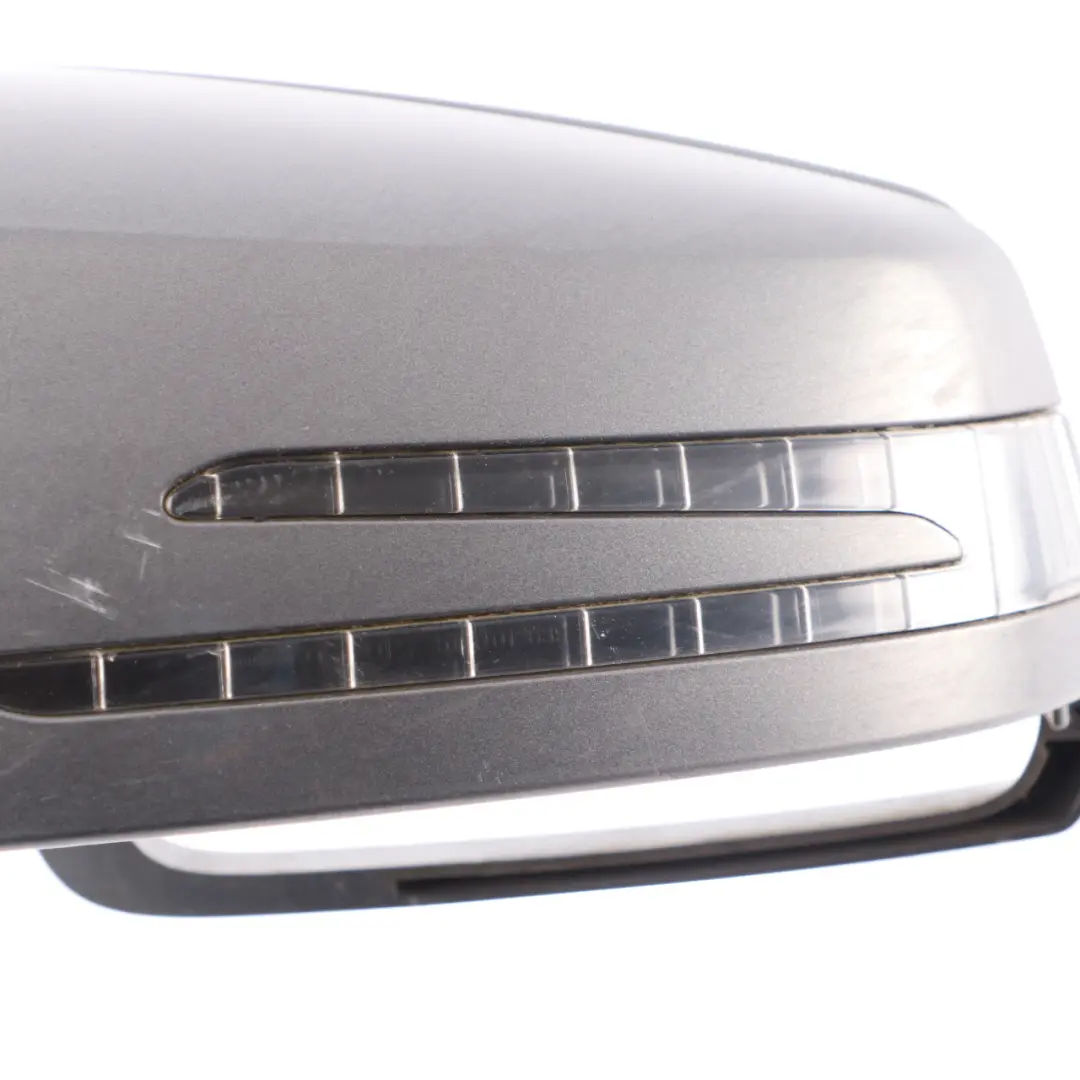 Wing Mirror Cover Left N/S Mountain Grey 787 to Mercedes W176 W246 with Part number A2468110100 Mercedes W176 W246 Wing Mirror Cover Left N/S Mountain Grey 787 - SKU A2468110100-MG1 - Part number A2468110100