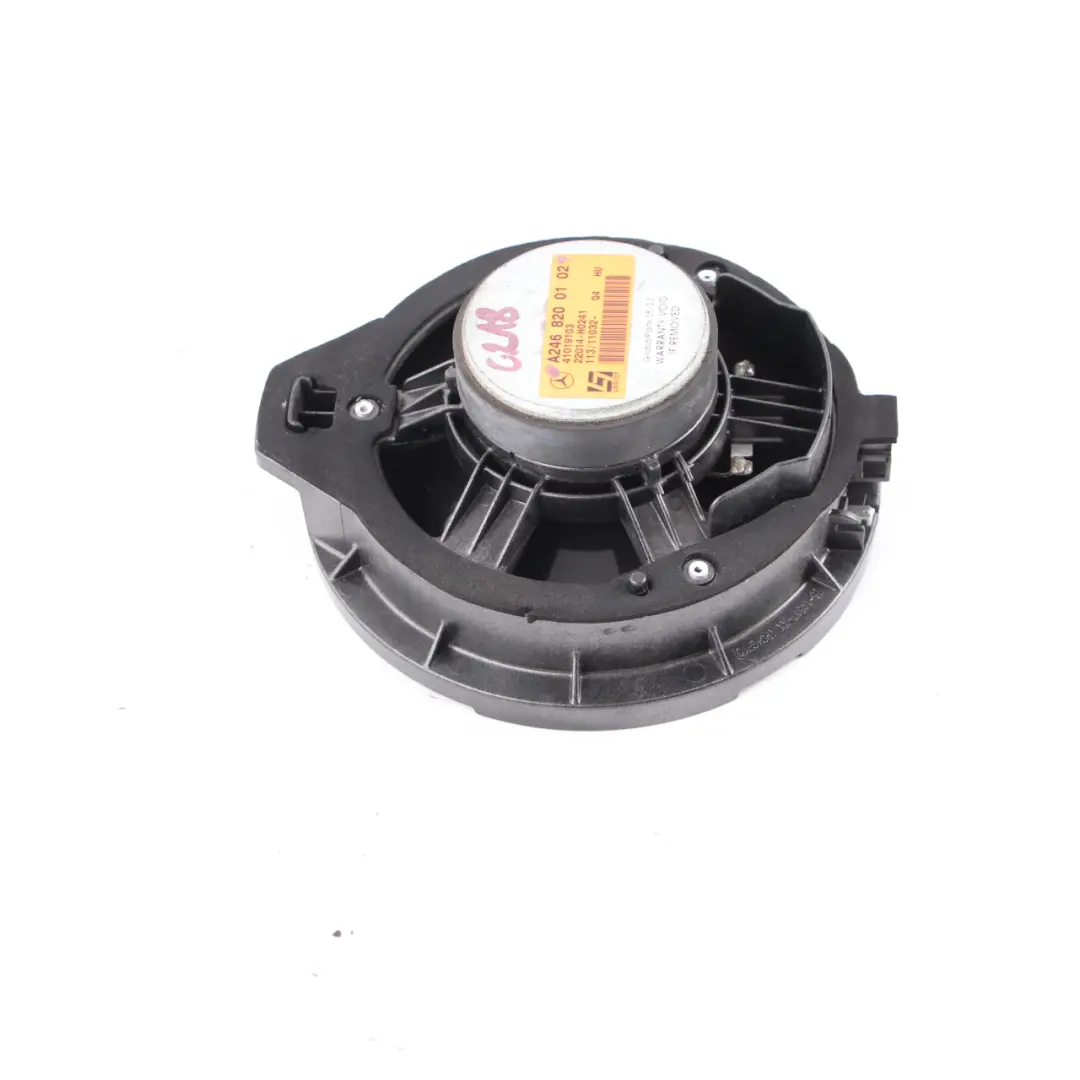 W218 Altavoz puerta izquierda derecha traser para Mercedes W212 con número de pieza A2468200102 Mercedes W212 W218 Altavoz puerta izquierda derecha traser - SKU A2468200102 - Número de pieza A2468200102