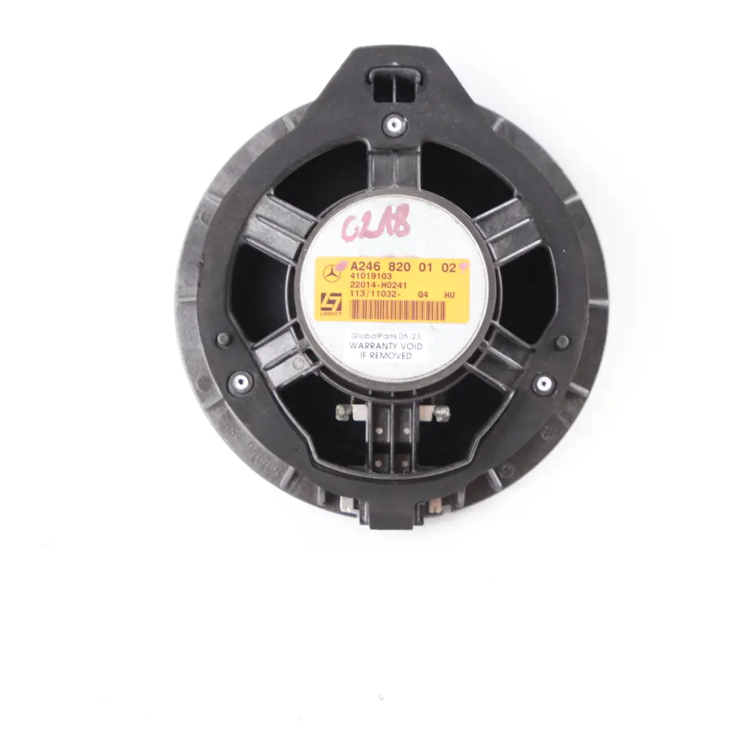 Rear Speaker Mercedes W212 W218 Loudspeaker Door Left Right N/O/S - SKU A2468200102 - Part number A2468200102
