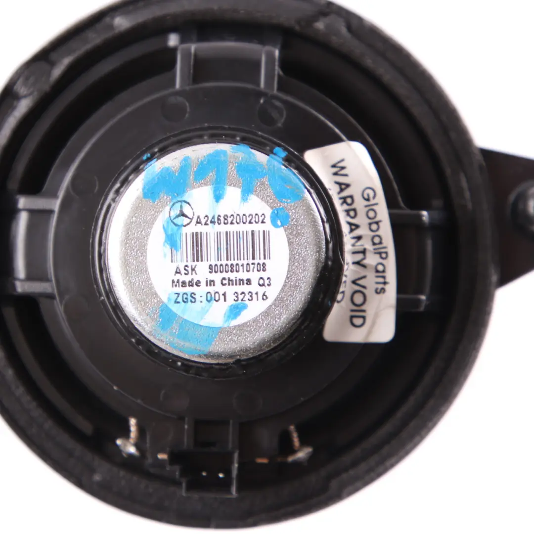 Salpicadero Altavoz Audio Altavoz para Mercedes W176 W246 con número de pieza A2468200202 Mercedes W176 W246 Salpicadero Altavoz Audio Altavoz - SKU A2468200202 - Número de pieza A2468200202
